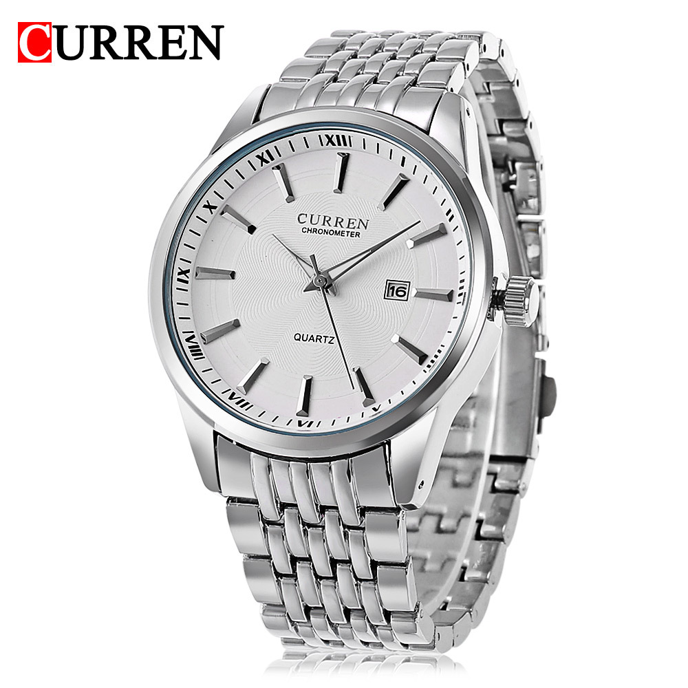 Jewelry Watches Silver - CURREN 8052 Orologio al quarzo da