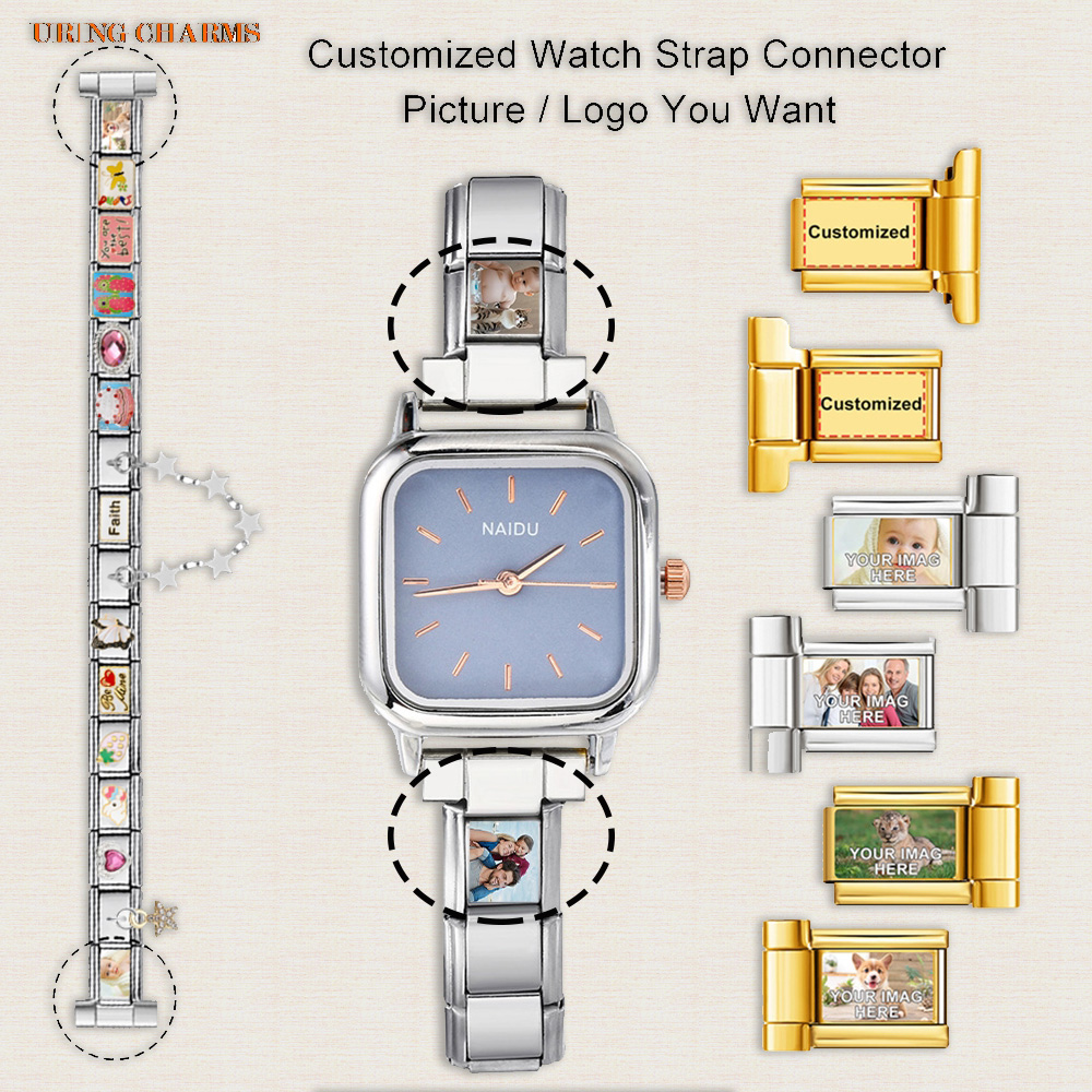 Jewelry Watches For Men - 1 paio di connettori per cinturino