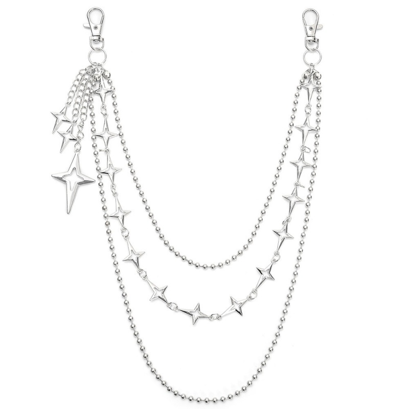 Hip Hop Chain Necklace - Catena da Vita Multistrato con Ciondolo
