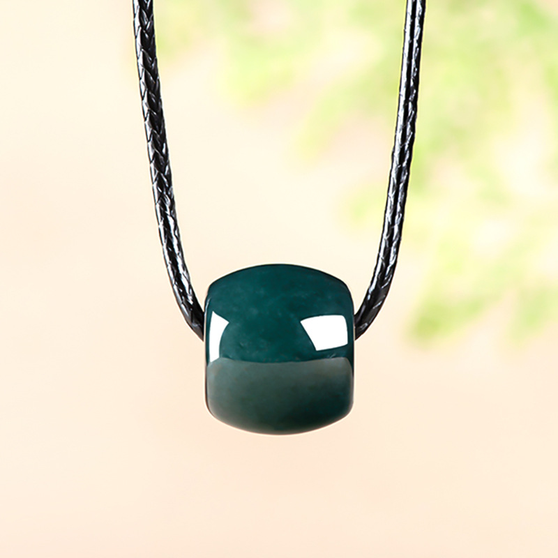 Jewelry & Watches Ltd - Collana con Pendente in Smeraldo Naturale
