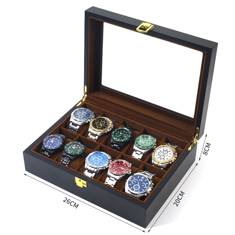6/10/12 griglie scatola per or - Jewelry Box That Holds Watches recensione e prezzo