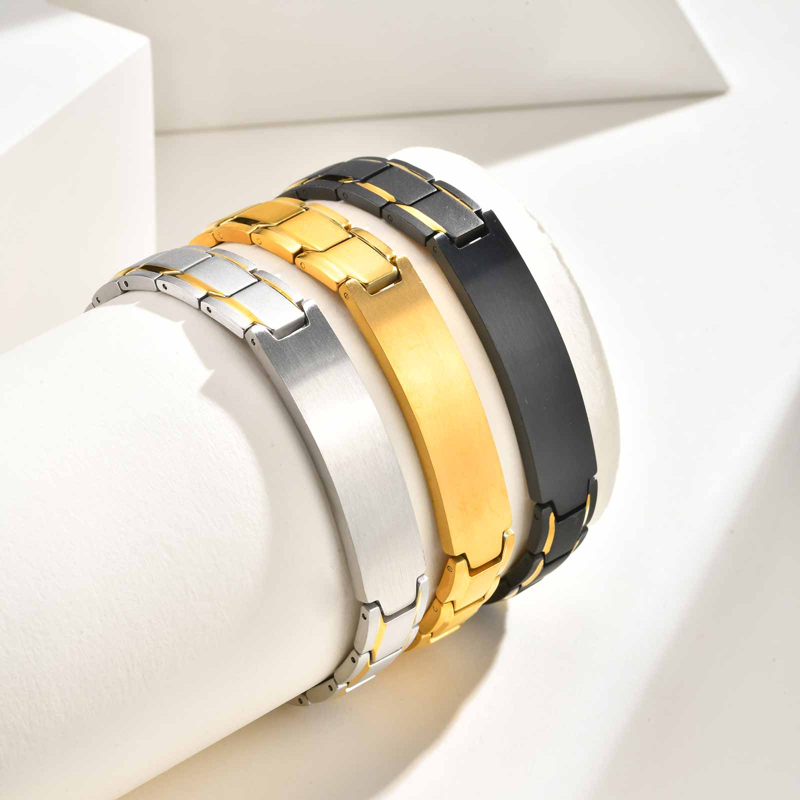 Bracciale da uomo con testo in - Jewelry Watches For Men recensione e prezzo