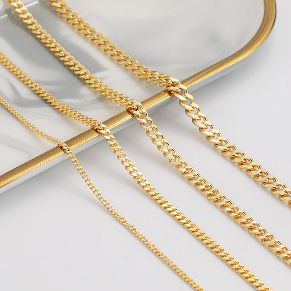 WT-BC202 Europeo Hip-Hop 18K C - Hip Hop Chain Necklace recensione e prezzo