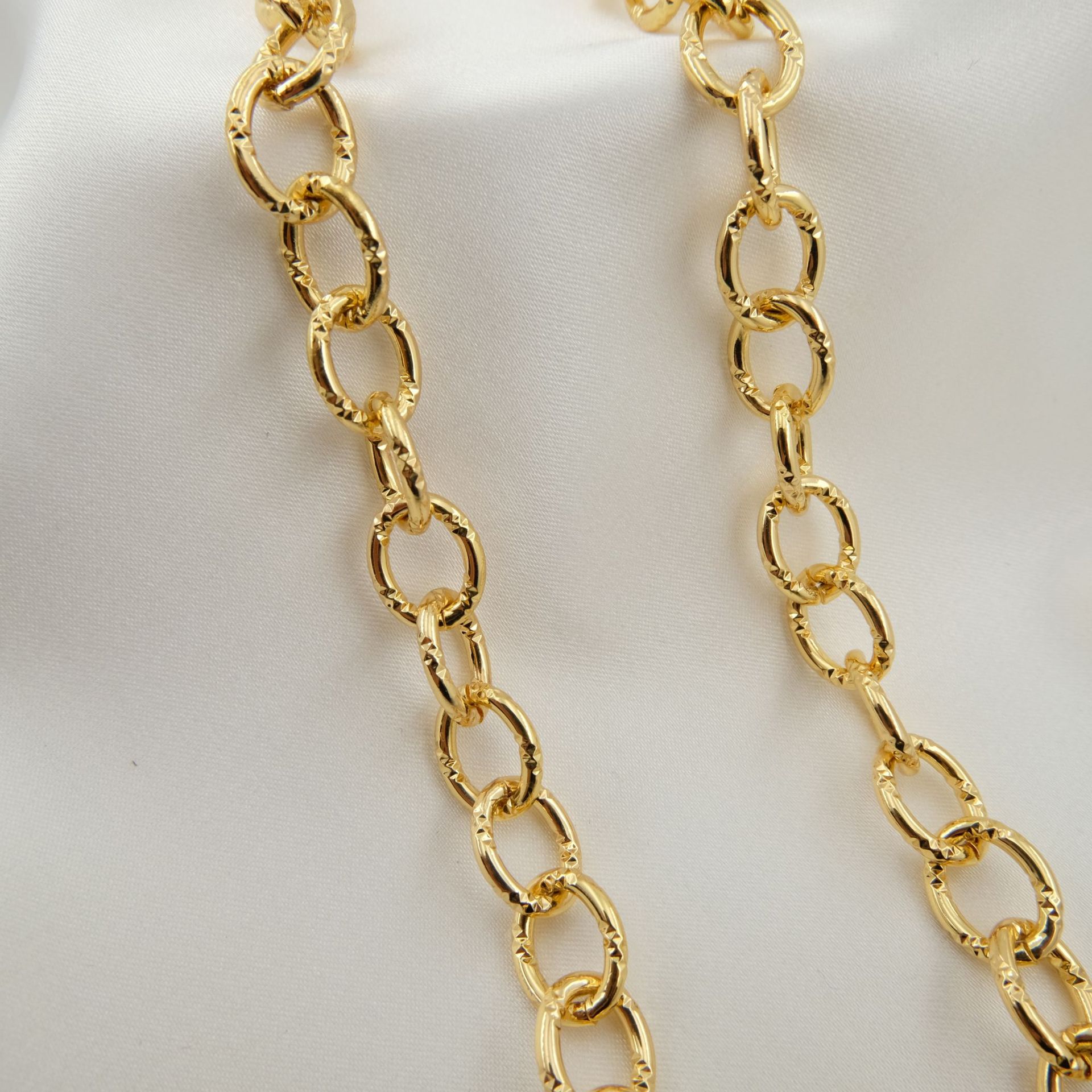 WT-BC199 Rame placcato oro 18  - Hip Hop Chain Necklace recensione e prezzo