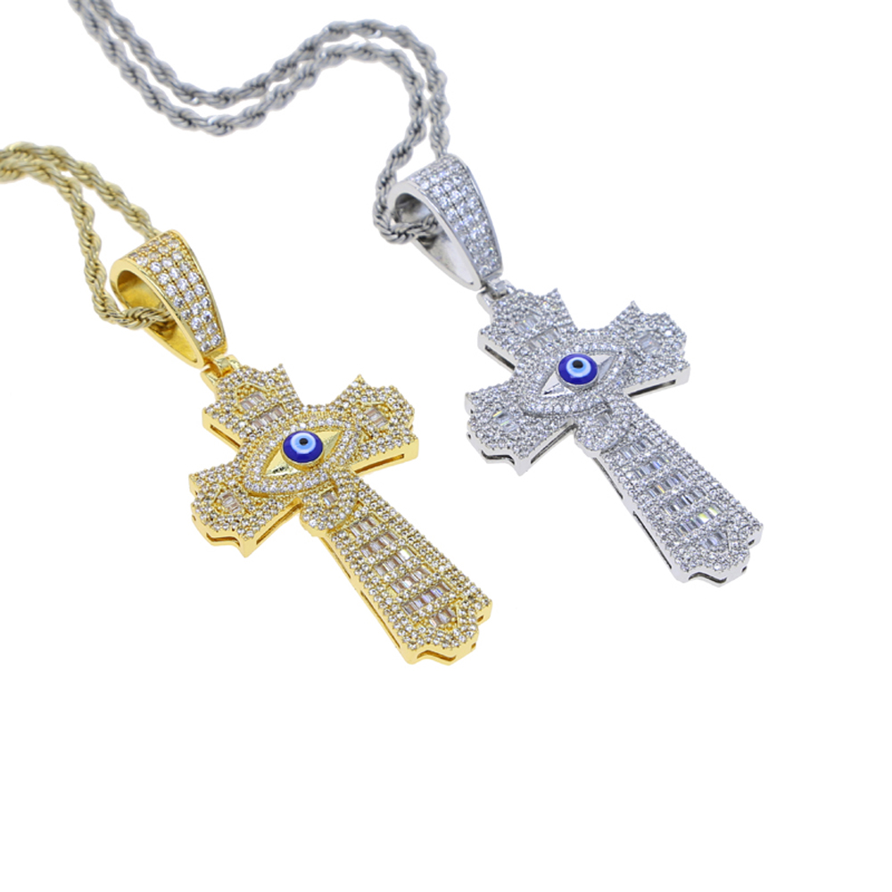 Collana con Croce Iced Out da  - Hip Hop Chain Necklace recensione e prezzo