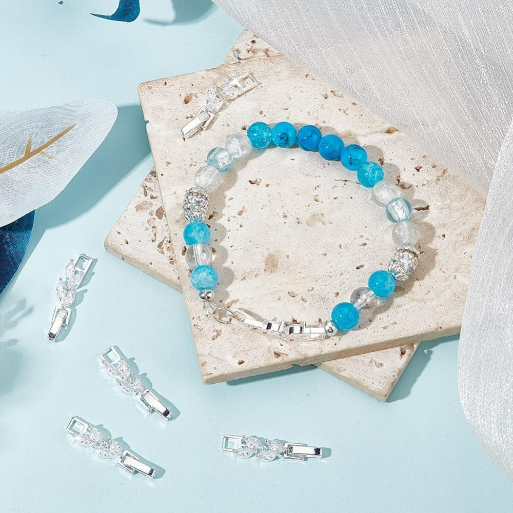 1 scatola da 6 pezzi chiusura  - Jewelry Watches Silver recensione e prezzo