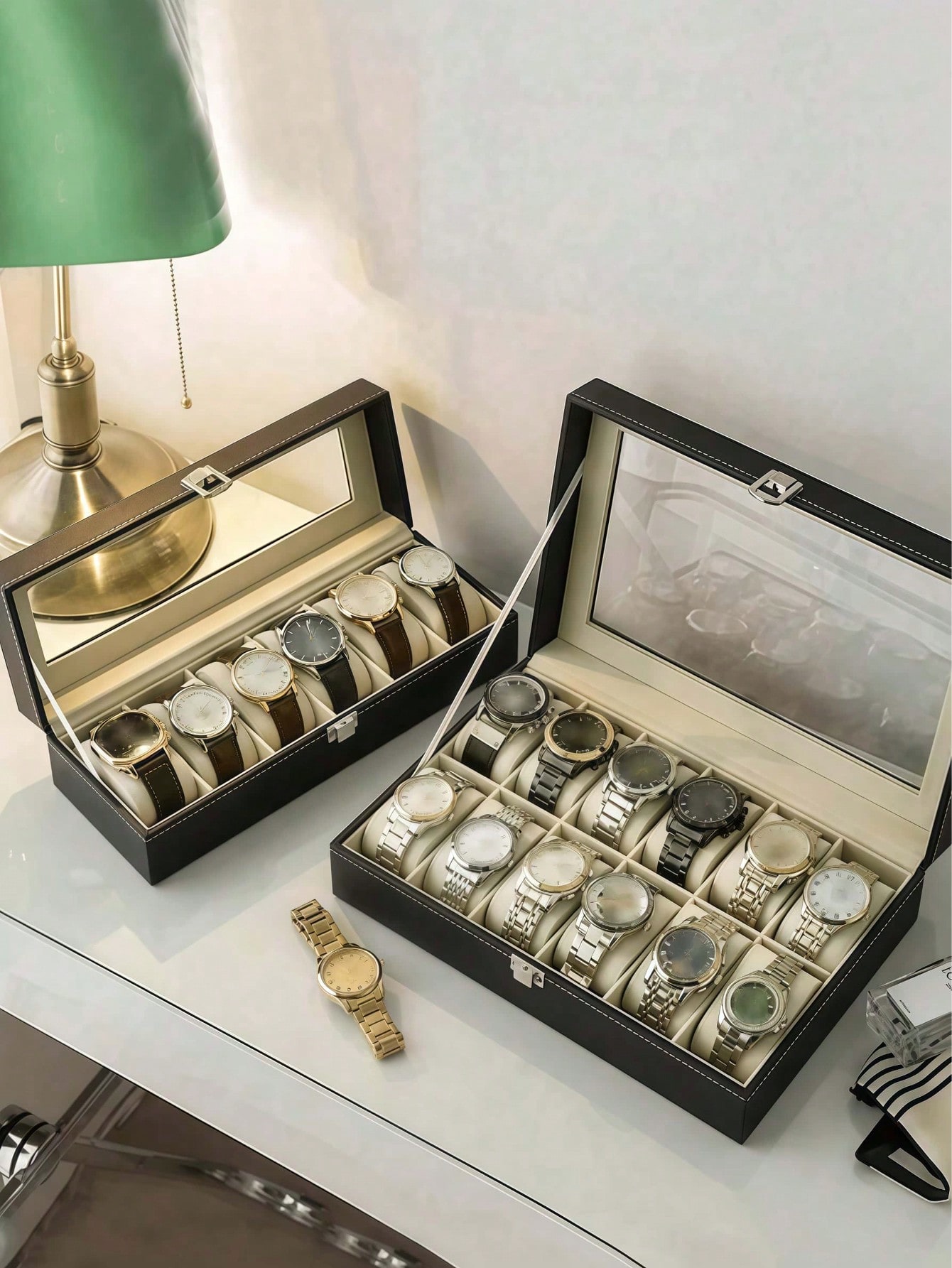 Scatola Porta Orologi in Pelle - Jewelry Watches For Men recensione e prezzo