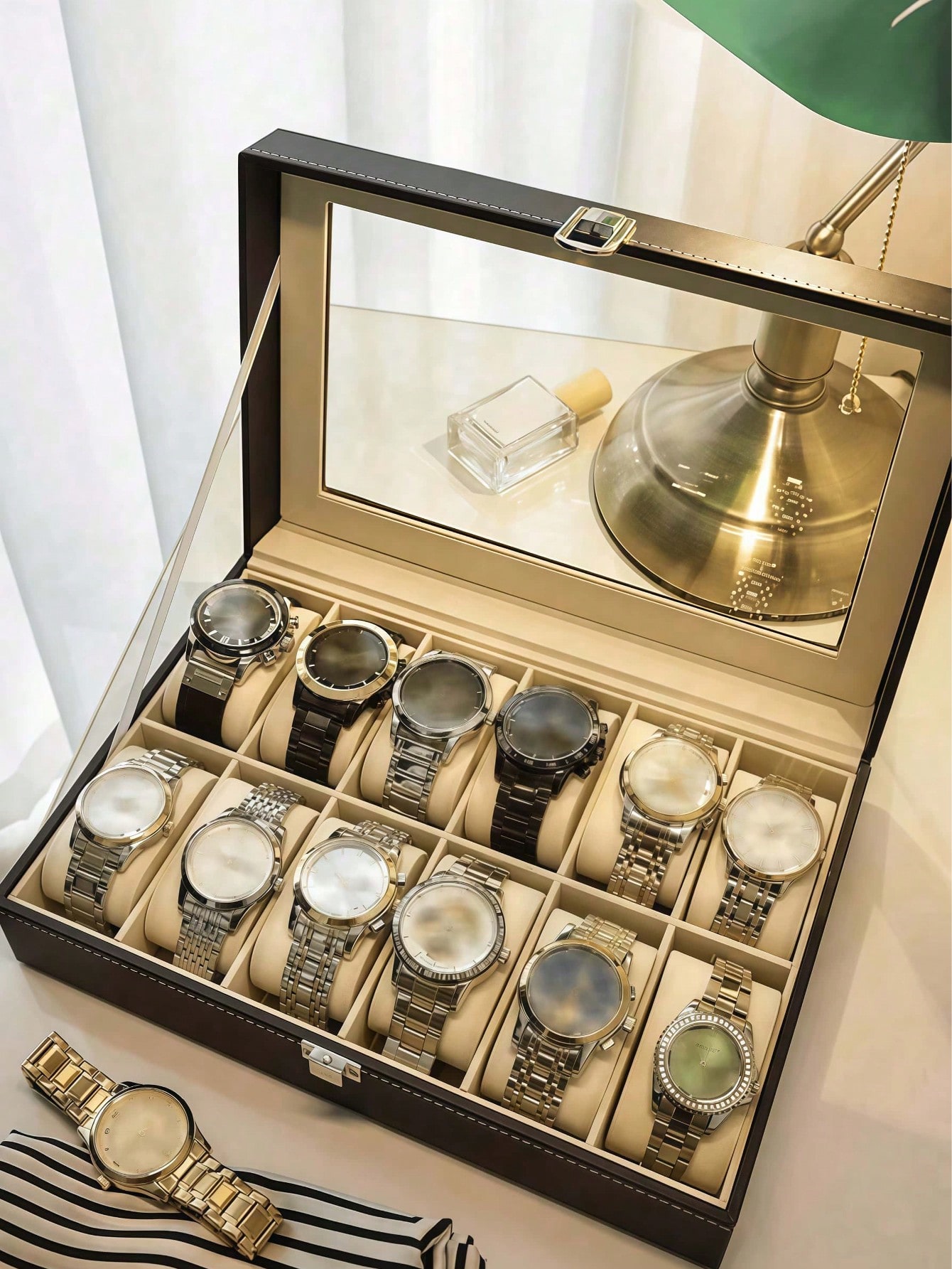 Scatola Porta Orologi in Pelle - Jewelry Watches For Men recensione e prezzo