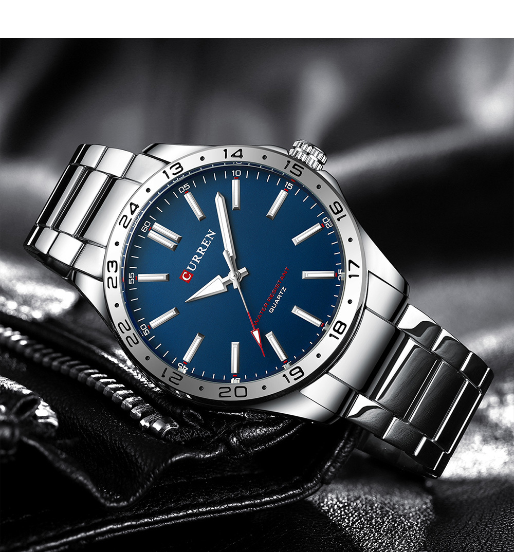 CURREN 8452 Orologio da Polso  - Jewelry Watches Silver recensione e prezzo