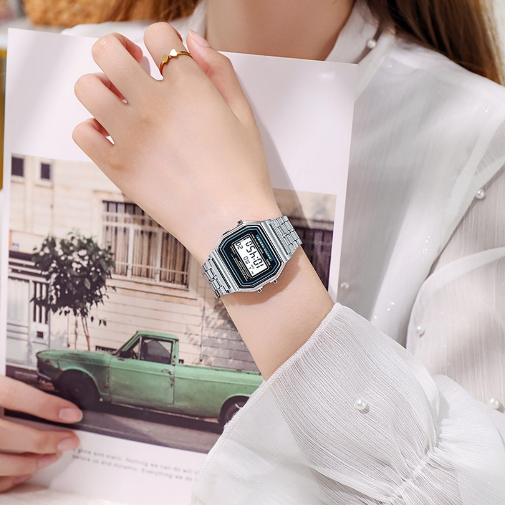 Elegante orologio digitale da  - Jewelry Watches Silver recensione e prezzo