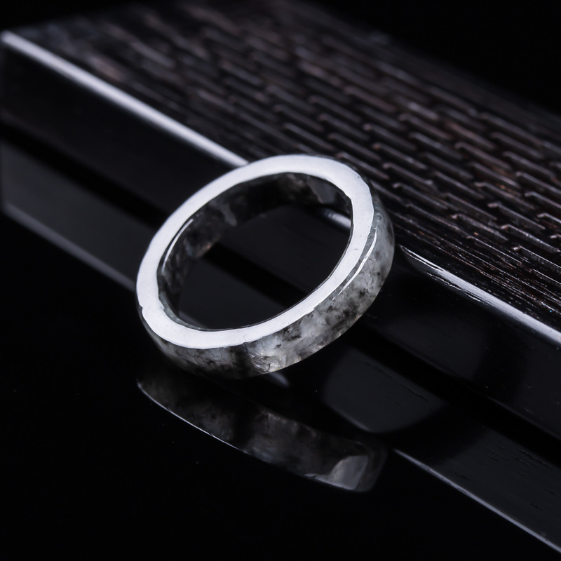 Anello in giadeite nera natura - Jewelry & Watches Ltd recensione e prezzo