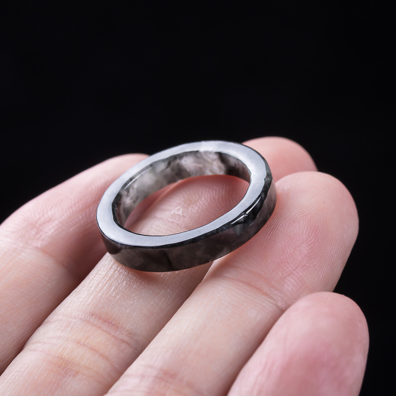 Anello in giadeite nera natura - Jewelry & Watches Ltd recensione e prezzo
